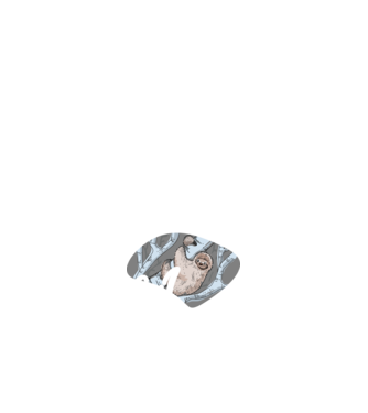 what does the sloth say model negru pe tricou