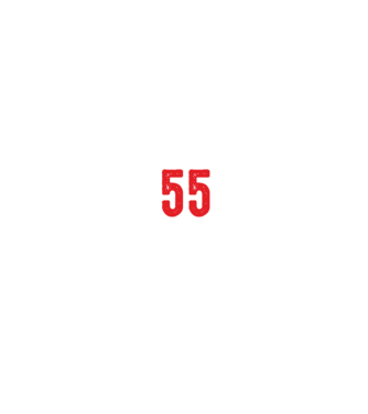 Purtătorul acestui tricou a împlinit: 55 de ani model negru pe tricou