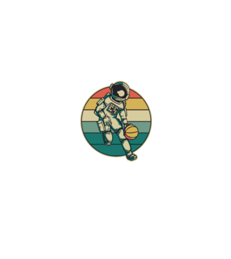 SpaceBall model negru pe tricou