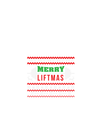 Merry liftmas 2 model negru pe tricou