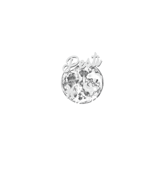 Zodiac femeie PEȘTI retro model negru pe tricou