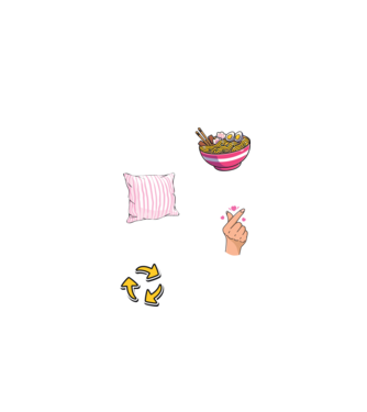 K-POP EAT SLEEP model negru pe tricou