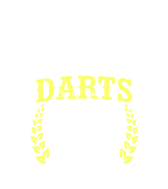 singurul lucru mai bun decât darts este să fiu tată model negru pe tricou