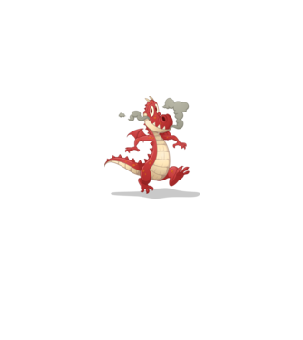 Dragon model turcoaz pe tricou