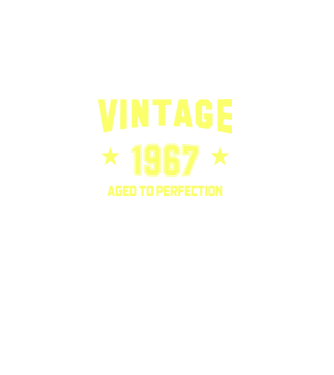Vintage - 1967 model negru pe tricou