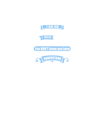 I am an accountant I solve problems model negru pe tricou