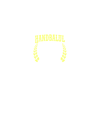Singurul lucru mai bun decât handbalul este să fiu tată model negru pe tricou