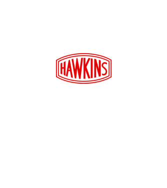 hawkins stranger things model negru pe tricou
