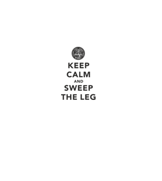 Keep calm and weep the leg cobra kai model roz deschis pe tricou