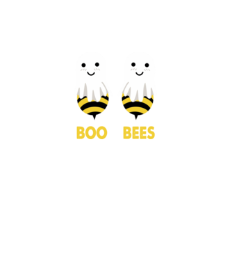 Boo bees model negru pe tricou