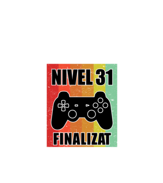 Nivel 31 finalizat model negru pe tricou