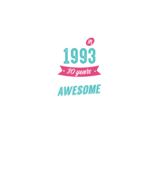Made in 1993 model negru pe tricou
