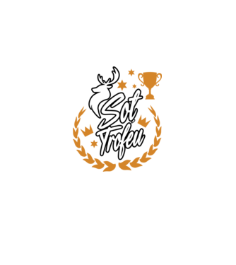 Soț trofeu model  pe tricou