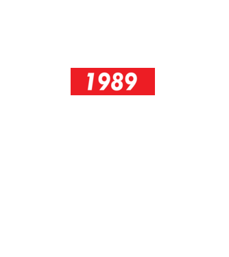 Supreme Birthday 1989 model negru pe tricou