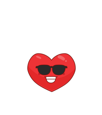 mini heartbreaker model negru pe tricou