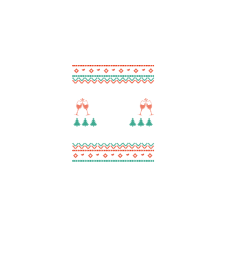 Fueled by wine and christmas model negru pe tricou