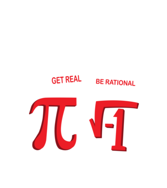 Be rational PI model negru pe tricou