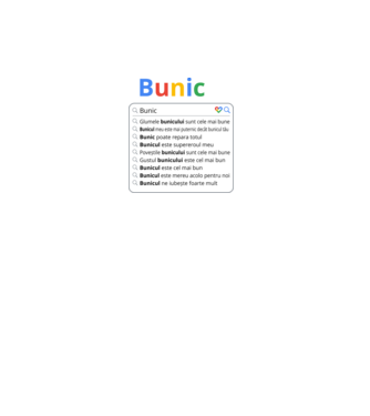 căutare Google Bunic model negru pe tricou