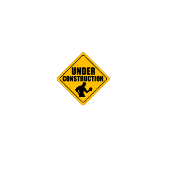 Under Construction model negru pe tricou