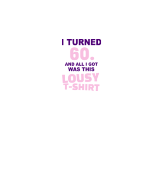 Lousy T-shirt 60 model negru pe tricou