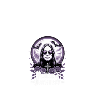 Prince of Darkness model negru pe tricou