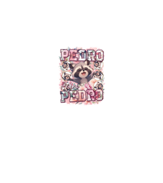 Girly Pedro model gri pe tricou