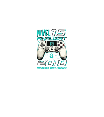 Nivel finalizat 15 2010 model negru pe tricou