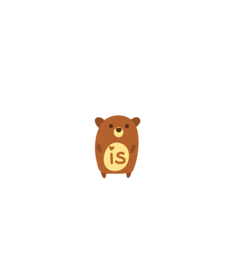 Your smell is un-bear-able.. model negru pe tricou