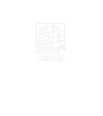 Eat sleep game repeat model turcoaz pe tricou
