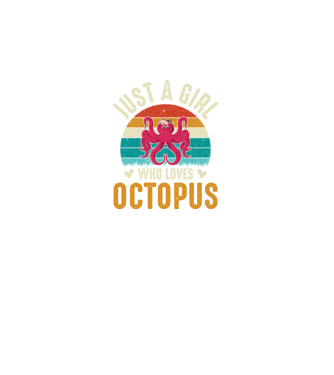 Octopus model negru pe tricou