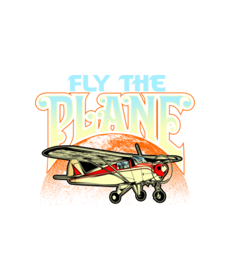 Avioane model alb pe tricou