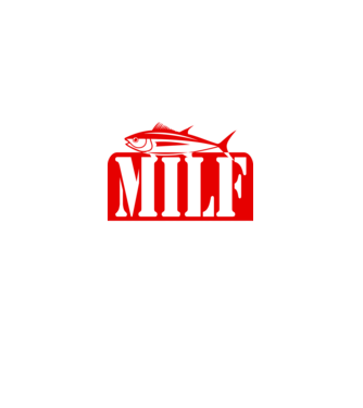 milf model negru pe tricou