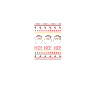 Ho-Ho-Ho model negru pe tricou