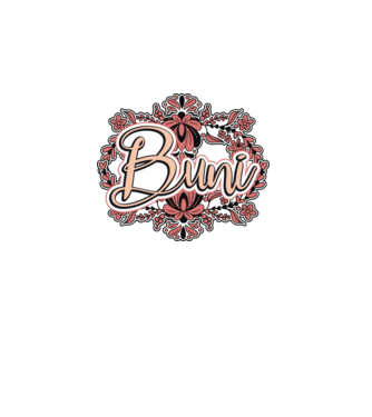 Buni model alb pe tricou