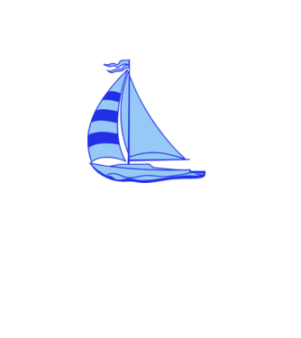 Vapor model albastru deschis pe tricou