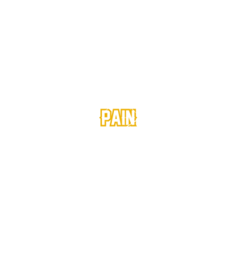 No Pain No Gain model negru pe tricou