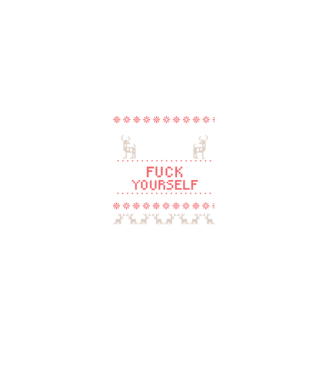 Merry go f-ck yourself model negru pe tricou