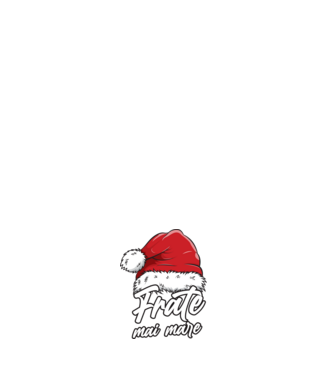 frate mai mare Santa Hat model negru pe tricou