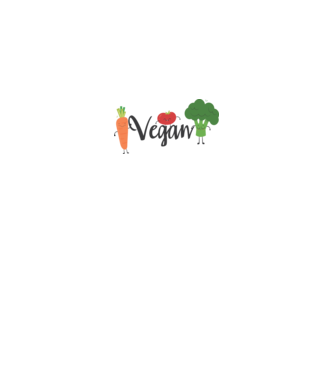 Vegan veggies model alb pe tricou