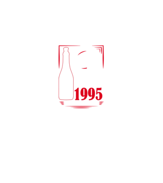 Un Vin Bun 1995 - Negru model negru pe tricou