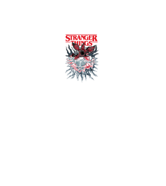 DEMOGORGON model negru pe tricou