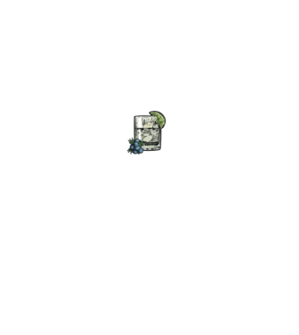 Let the fun be gin model negru pe tricou