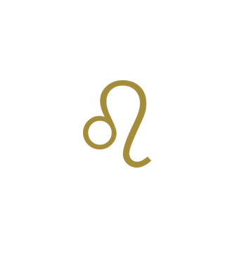Leo Horoscope model negru pe tricou