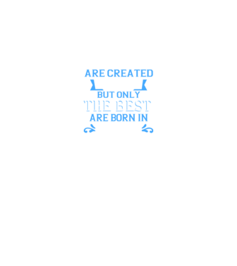 All men created equal but only the beat are born in june model portocaliu pe tricou