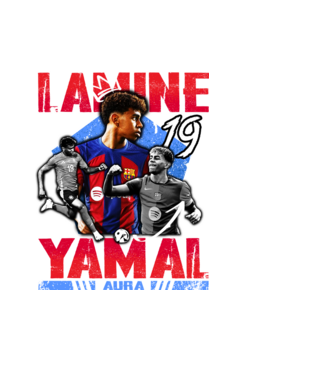 Yamal tribute model negru pe tricou