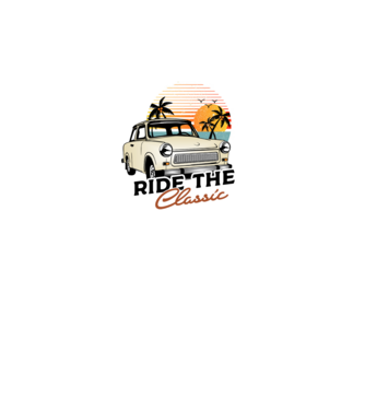 Trabant Ride The Classic model turcoaz pe tricou