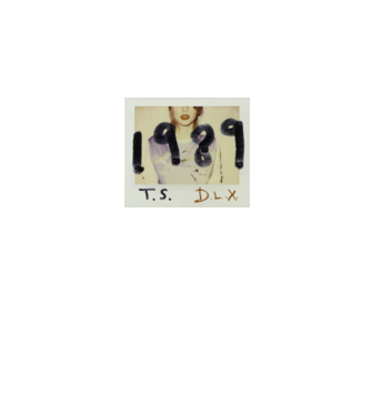 Taylor Swift polaroid model alb pe tricou