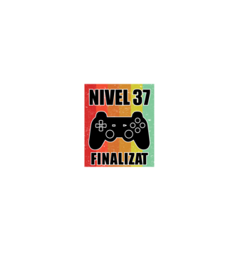 Nivel 37 finalizat model negru pe tricou