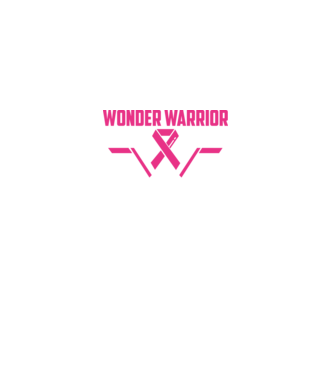 WONDER WARRIOR model negru pe tricou