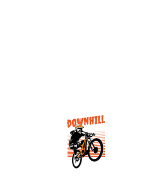 TR Downhill model negru pe tricou